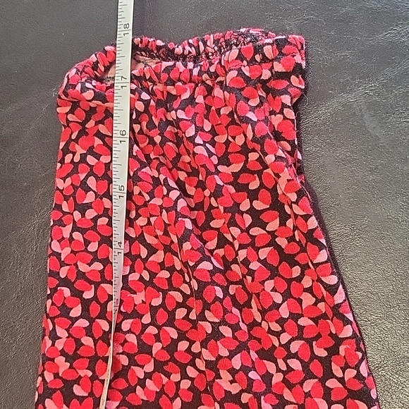 Michael by Michael kors Women's pink and red elbow sleeve patterned top size L - Picture 7 of 8